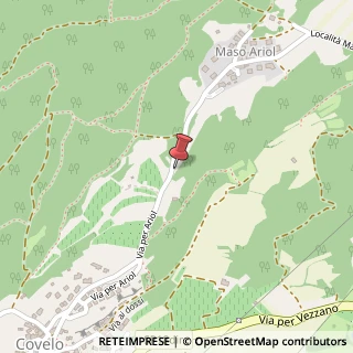 Mappa Via per Ari?l, 181, 38070 Terlago, Trento (Trentino-Alto Adige)