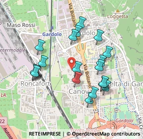 Mappa Via Paludi, 38121 Trento TN, Italia (0.4425)