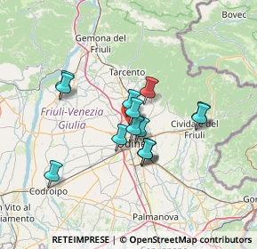 Mappa Via G. Galilei, 33010 Feletto Umberto UD, Italia (10.54357)