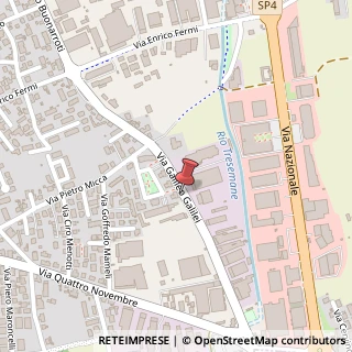 Mappa Via G. Galilei, 14, 33010 Tavagnacco, Udine (Friuli-Venezia Giulia)