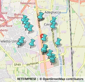 Mappa Uffici- Via Nazionale, 33010 Feletto Umberto UD, Italia (0.8195)