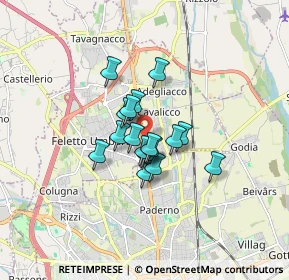 Mappa Uffici- Via Nazionale, 33010 Feletto Umberto UD, Italia (1.00824)
