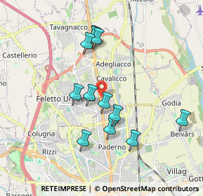 Mappa Uffici- Via Nazionale, 33010 Feletto Umberto UD, Italia (1.69667)