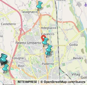 Mappa Uffici- Via Nazionale, 33010 Feletto Umberto UD, Italia (3.33692)