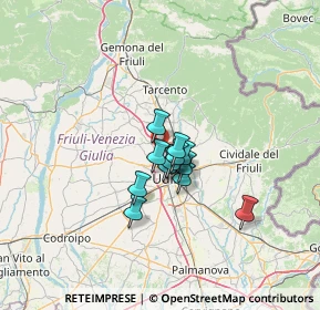 Mappa Via Alessandro Manzoni, 33010 Tavagnacco UD, Italia (7.66)