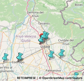 Mappa Via Cormor, 33010 Tavagnacco UD, Italia (18.35273)