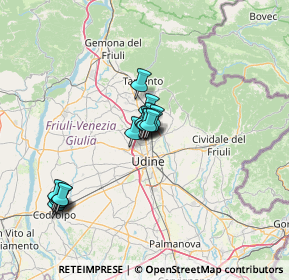 Mappa Via G. Galilei, 33010 Tavagnacco UD, Italia (10.61938)