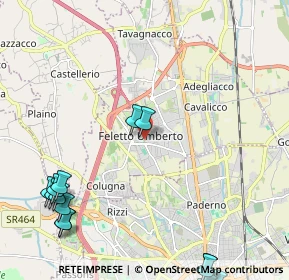 Mappa Via Canova, 33010 Tavagnacco UD, Italia (3.53632)