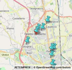 Mappa Via Canova, 33010 Tavagnacco UD, Italia (2.445)