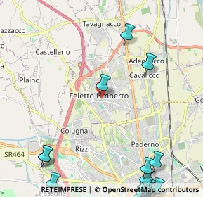 Mappa Via Canova, 33010 Tavagnacco UD, Italia (3.6535)