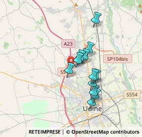 Mappa Via Cormor, 33010 Feletto Umberto UD, Italia (2.77083)