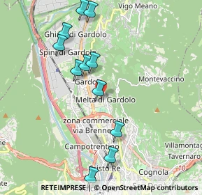 Mappa Via 2 Giugno, 38121 Trento TN, Italia (2.02636)