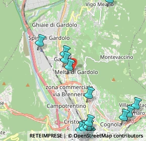 Mappa Via 2 Giugno, 38121 Trento TN, Italia (3.042)