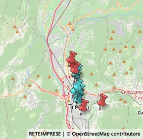 Mappa Via 2 Giugno, 38121 Trento TN, Italia (2.80727)