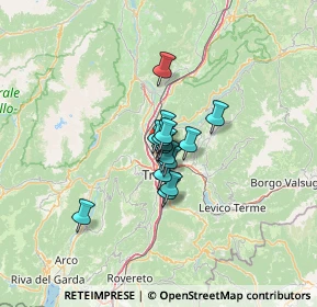 Mappa Via 2 Giugno, 38121 Trento TN, Italia (6.26333)