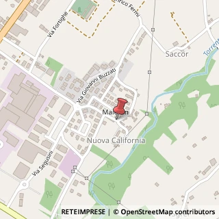Mappa Via Enrico Fermi,  7, 32036 Sedico, Belluno (Veneto)