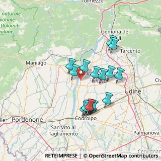 Mappa 33030 Dignano UD, Italia (11.97688)