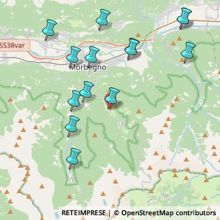 Mappa Via delle Orobie, 23010 Albaredo per San Marco SO, Italia (4.81)