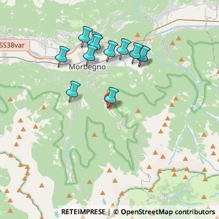 Mappa Via delle Orobie, 23010 Albaredo per San Marco SO, Italia (3.8)