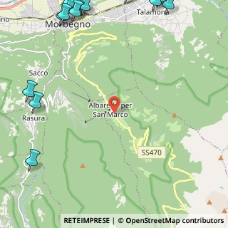 Mappa Via delle Orobie, 23010 Albaredo per San Marco SO, Italia (3.9295)