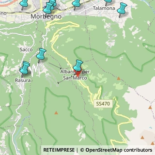 Mappa Via delle Orobie, 23010 Albaredo per San Marco SO, Italia (3.31364)