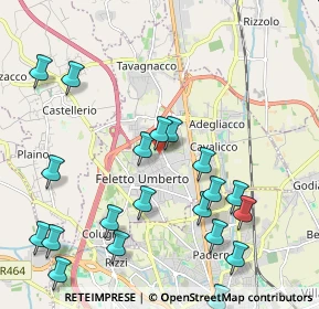 Mappa Via Tito Livio, 33010 Feletto Umberto UD, Italia (2.4235)
