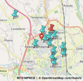 Mappa Via Tito Livio, 33010 Feletto Umberto UD, Italia (1.50077)