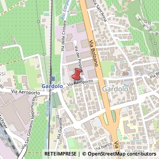 Mappa Via Aeroporto, 73, 38121 Trento, Trento (Trentino-Alto Adige)
