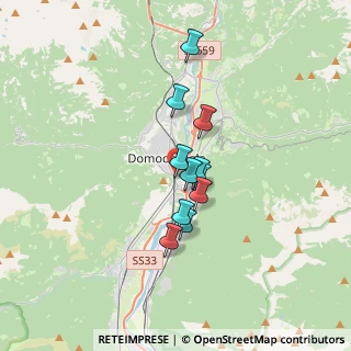 Mappa Via Cimitero, 28845 Domodossola VB, Italia (2.34636)