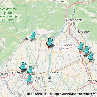 Mappa Via Gemona, 33097 Spilimbergo PN, Italia (18.88923)