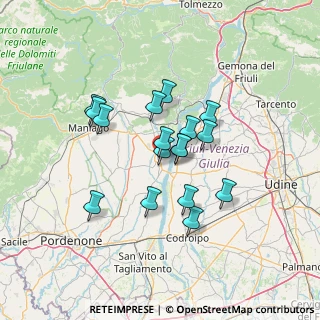Mappa Via Gemona, 33097 Spilimbergo PN, Italia (10.56294)