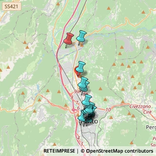 Mappa Via Marco Pola, 38120 Trento TN, Italia (4.02)