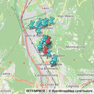 Mappa Via Marco Pola, 38120 Trento TN, Italia (1.153)