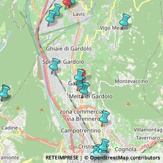 Mappa Via Marco Pola, 38120 Trento TN, Italia (3.322)