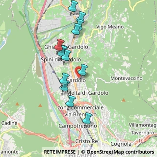 Mappa Via Marco Pola, 38120 Trento TN, Italia (1.78769)
