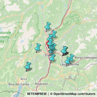Mappa Via Marco Pola, 38120 Trento TN, Italia (10.47471)