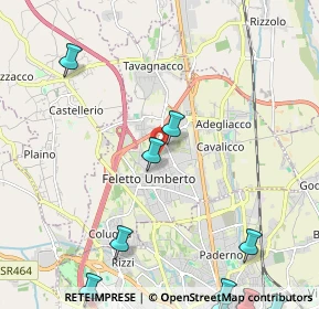 Mappa Via Traiano, 33010 Feletto Umberto UD, Italia (3.30091)