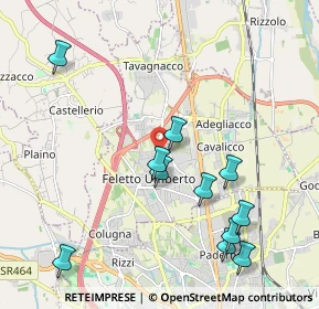 Mappa Via Traiano, 33010 Feletto Umberto UD, Italia (2.20364)