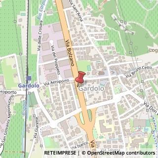 Mappa Via bolzano 59, 38014 Trento, Trento (Trentino-Alto Adige)