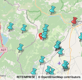 Mappa Via Alpina Stella, 33081 Aviano PN, Italia (9.7275)