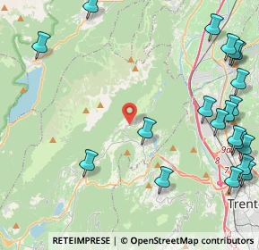 Mappa Strada dei Laghi di Lamar, 38070 Terlago TN, Italia (5.9825)