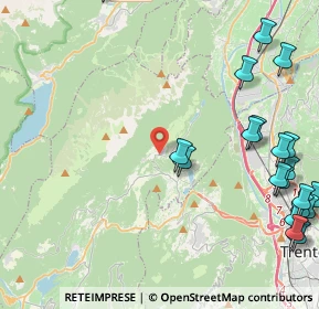 Mappa Strada dei Laghi di Lamar, 38070 Terlago TN, Italia (6.0115)