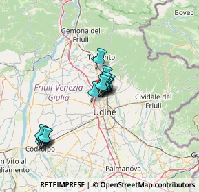 Mappa Frazione Feletto Umberto, 33010 Tavagnacco UD, Italia (10.46313)