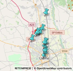 Mappa Via XXIV Maggio, 33010 Feletto Umberto UD, Italia (2.5675)