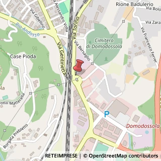 Mappa Via Torino, 23, 28845 Domodossola, Verbano-Cusio-Ossola (Piemonte)