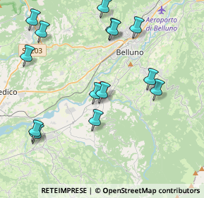 Mappa Via la Cal, 32020 Limana BL, Italia (4.52571)