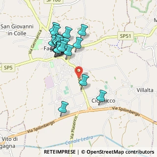 Mappa Via Udine, 33034 Fagagna UD, Italia (0.9115)