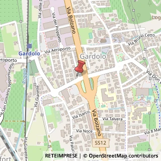 Mappa Via Soprasasso, 32, 38121 Trento, Trento (Trentino-Alto Adige)