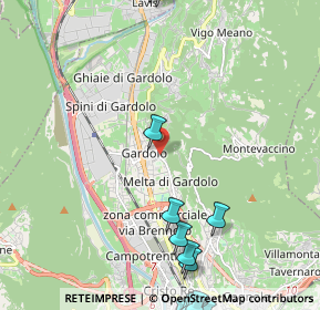 Mappa Via della Loggetta, 38121 Trento TN, Italia (3.557)