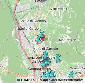 Mappa Via della Loggetta, 38121 Trento TN, Italia (2.9015)